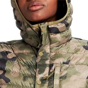 Burton Evergreen Down Hooded Jacket camo